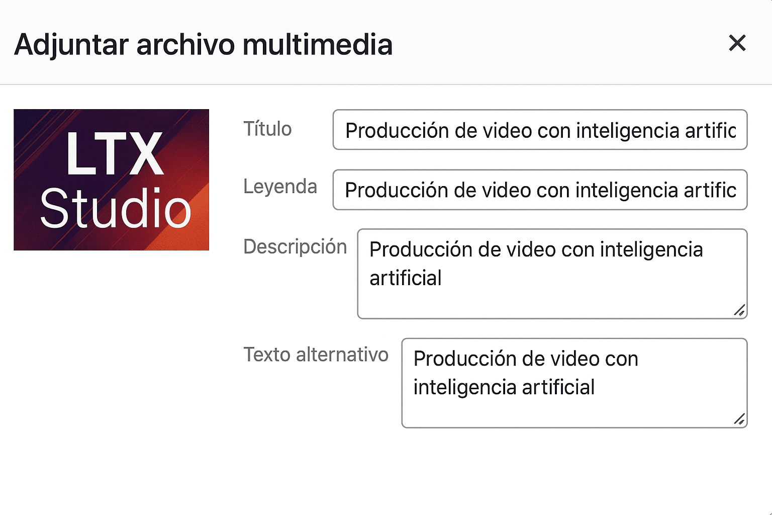 Producción de video con inteligencia artificial
